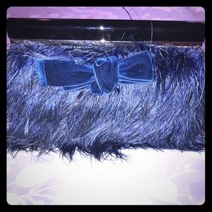 Unique Tom Ford lizard and fur clutch